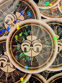 Eskie holographic sticker