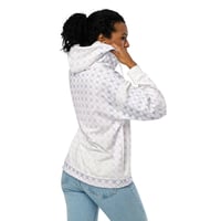 Image 1 of Patterned color unisex zip hoodie