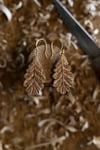 Oak leaf Earrings….