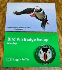 Image 1 of 2022 Bird Pin Badge Group Members Badge - Enamel Pin Badge
