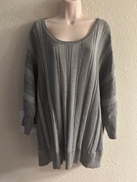 Image 8 of New 3X Love Story Bedazzled top #852*13