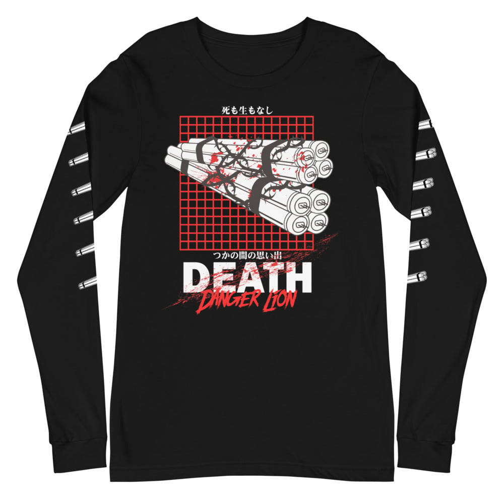 Image of NO DEATH NO LIFE LONG SLEEVE (FRONT PRINT)