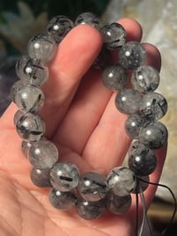 Black rutile bracelet 