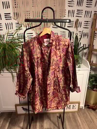 Image 1 of vintage light weight tapestry jacket