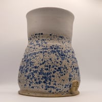 Image 1 of The Indigo Brew: Speckled Blue and White Two-Piece Coffee Station