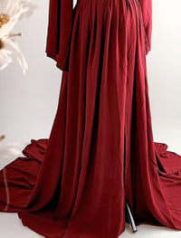 Image 4 of Womens photoshooting set - Dorothy - size M-L | burgundy