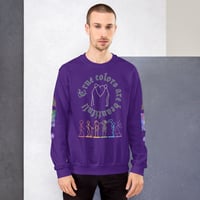 Image 5 of True Colors Pride Unisex Sweatshirt