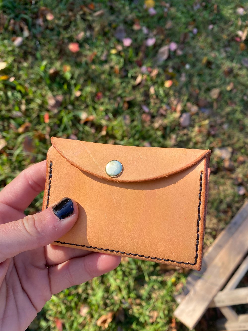 Dyed Card Wallets 