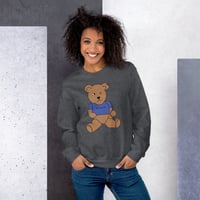 Image 3 of My Shirt is Blue Benny The Bear Sweatshirt