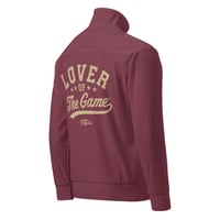 Image 3 of Garnet and Gold Football Emojis - Unisex track jacket