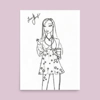 Image 2 of "Her Best Friend" Poster (Matte)