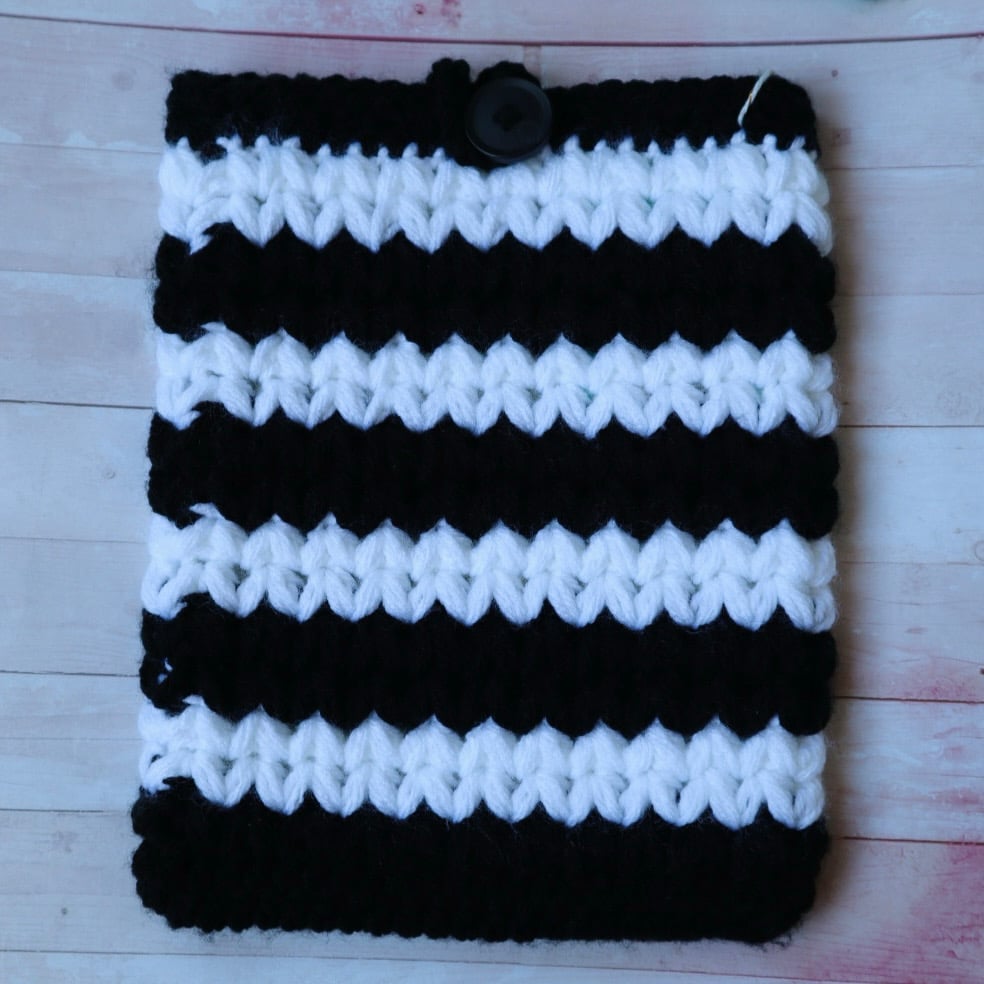 Image of Puff Stitch Crochet Book/Kindle Sleeve (available with a feltie!)