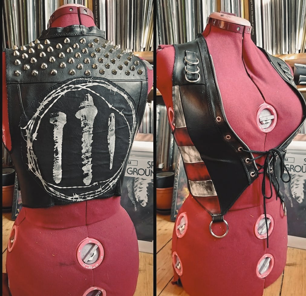 Image of Studded vest Size Small