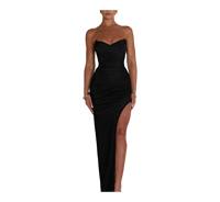 Image 4 of Elegant High Side Split Dress