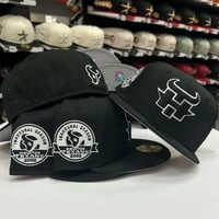 Image 3 of New Era 59Fifty Black - White Inaugural 