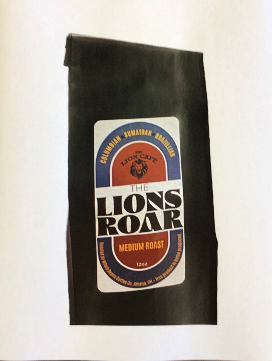 Image of Lions Roar medium roast coffee