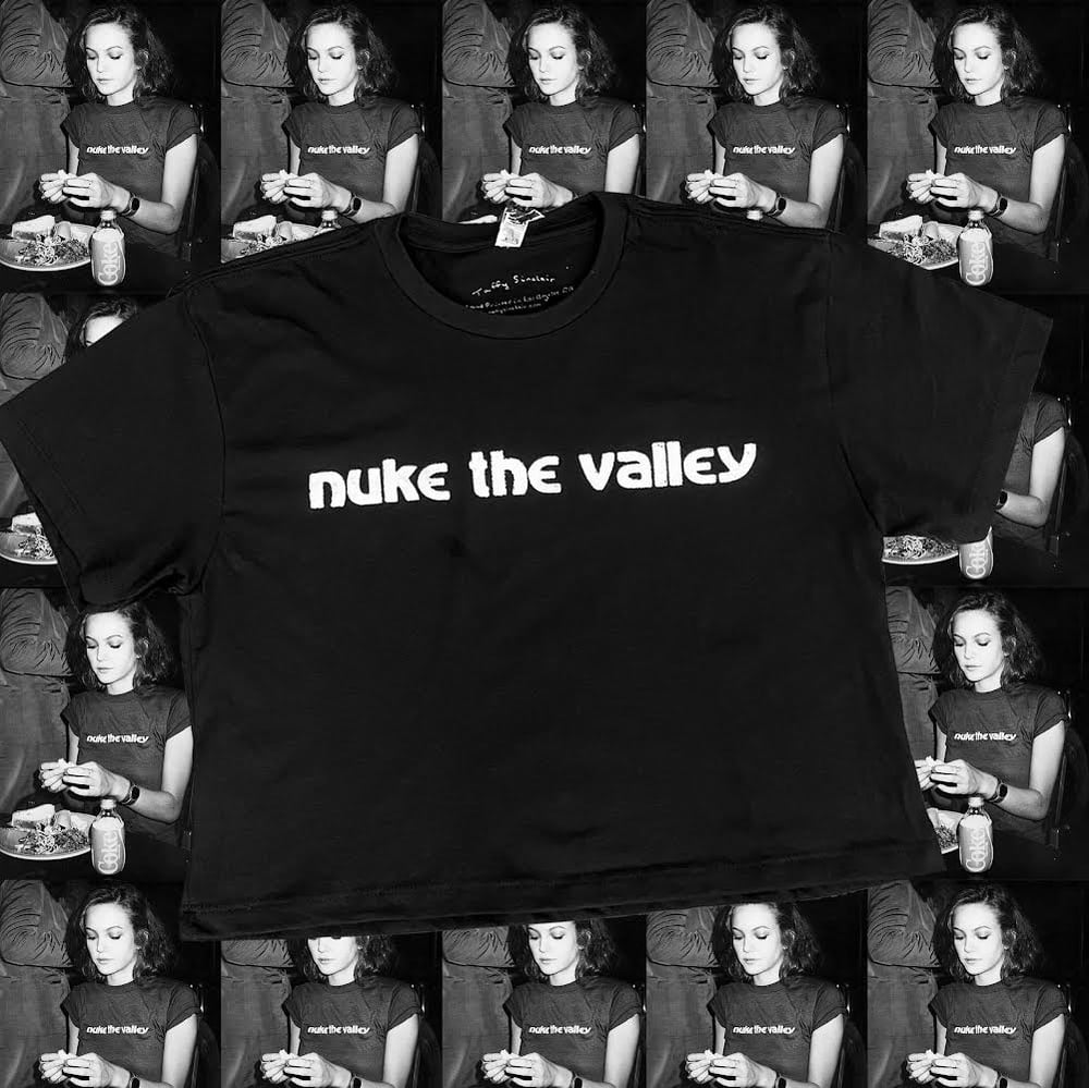 Image of Nuke the Valley t-shirt & crop top