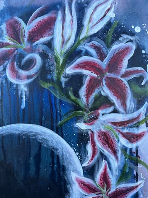 Lilies Over Luna