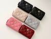 CC mini zipper wallets 