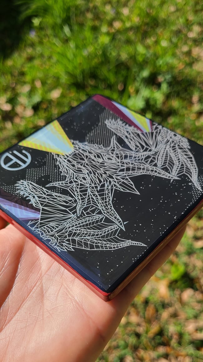 Mortalis Brewing × Heavy Reel Brewing "Thykk Hydra" Craft Coaster