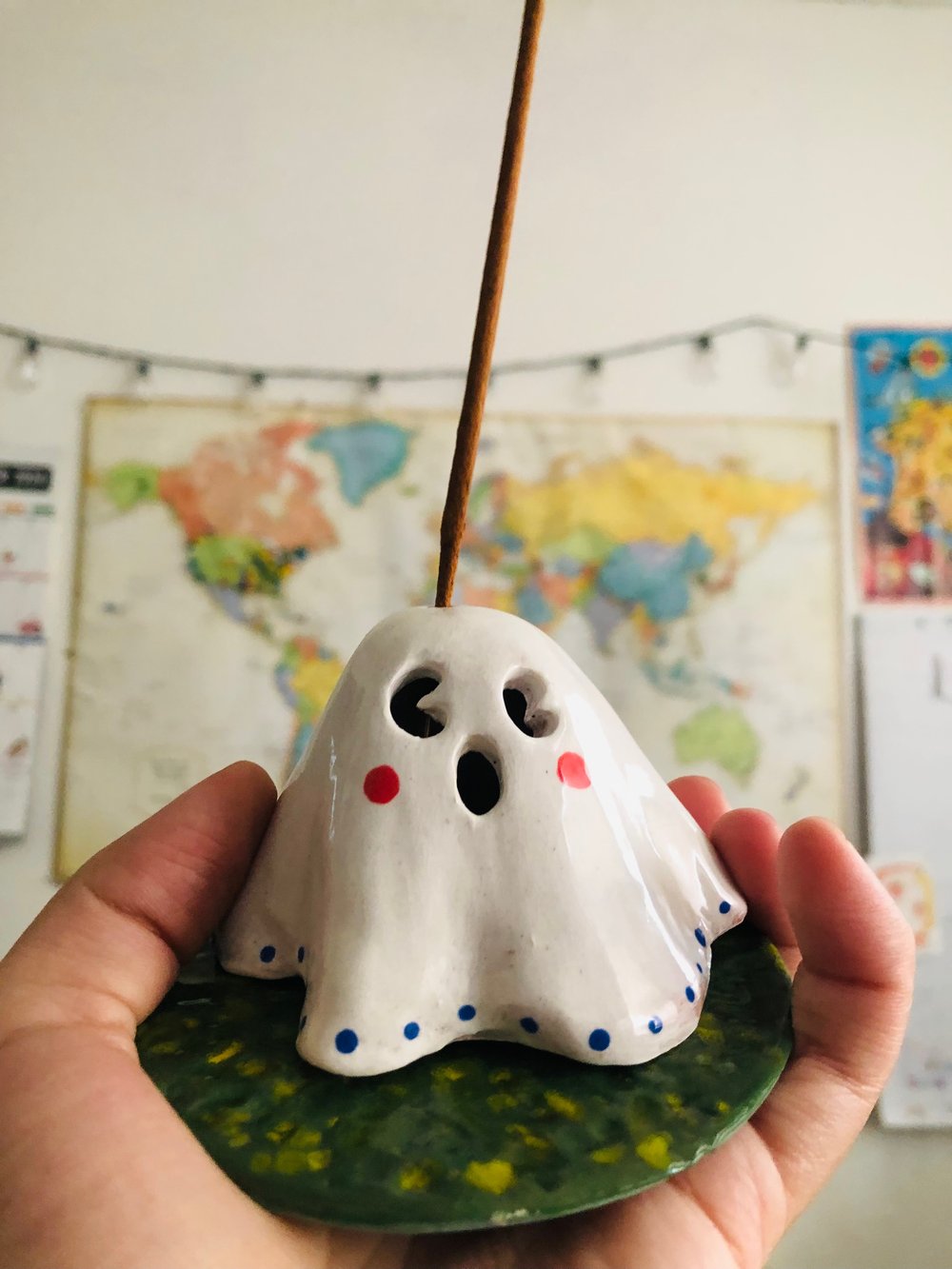 Image of Ghost Incense Holder