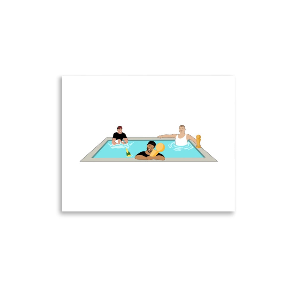 Pool Party Print