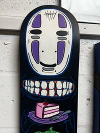 Image 4 of “Skateboarded away” original art skateboard deck