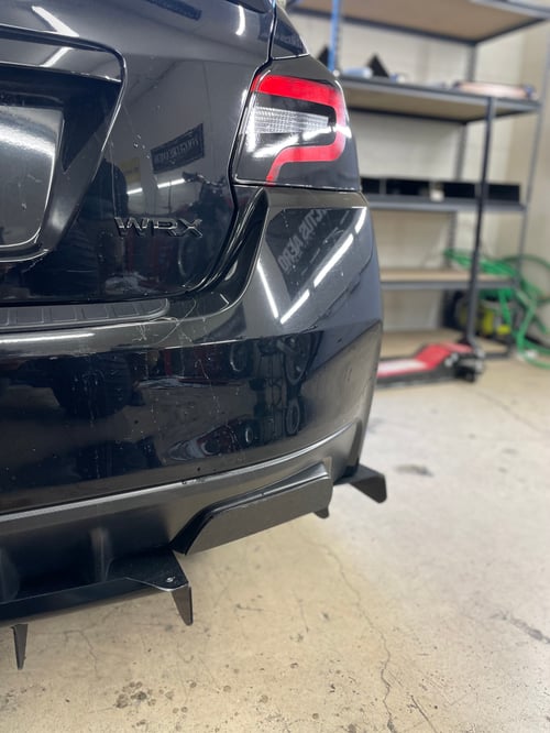 Image of 2015+ WRX/STI Exhaust Hole Delete Plate (Cover) 