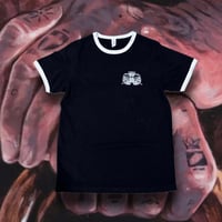Black Ringer Tee