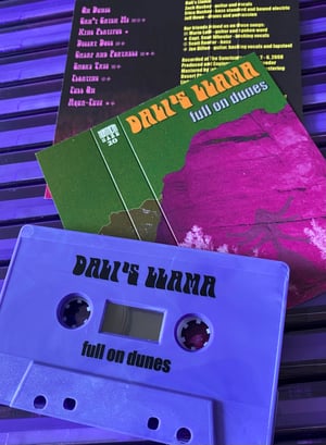 Image of DALI’S LLAMA ‘Full On Dunes’ Limited edition cassette