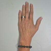 Image 5 of The Black and White Magnetic Ring Collection
