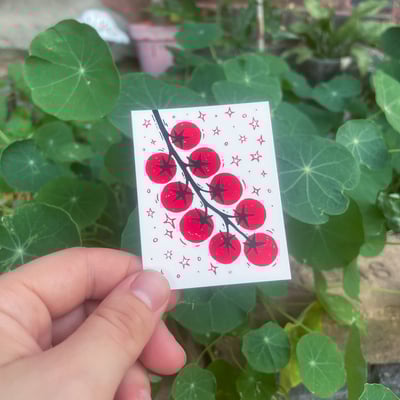 Image of Cherry Tomato Vine sticker
