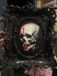 Image 1 of ‘THE DANSE MACABRE’ [ Unique Print - { 1/1 } ] - Hand Embellished Museum Archival Print