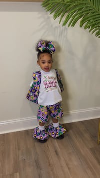 Image 3 of 3pc Mardigras set toddler