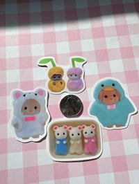 Image 4 of Critter Stickers 🐱 Pack of 10