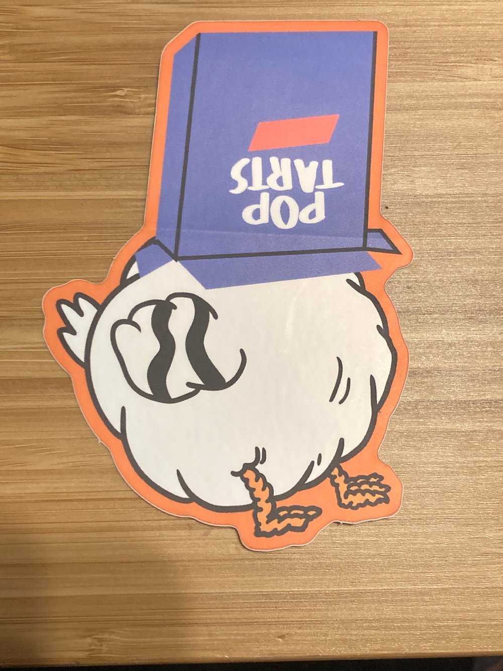 Image of Box pigeon Sticker