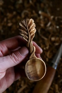 Image 3 of ~Twisted Stem Oak leaf Scoop 