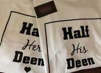 Half His Deen/Half Her Deen shirt set