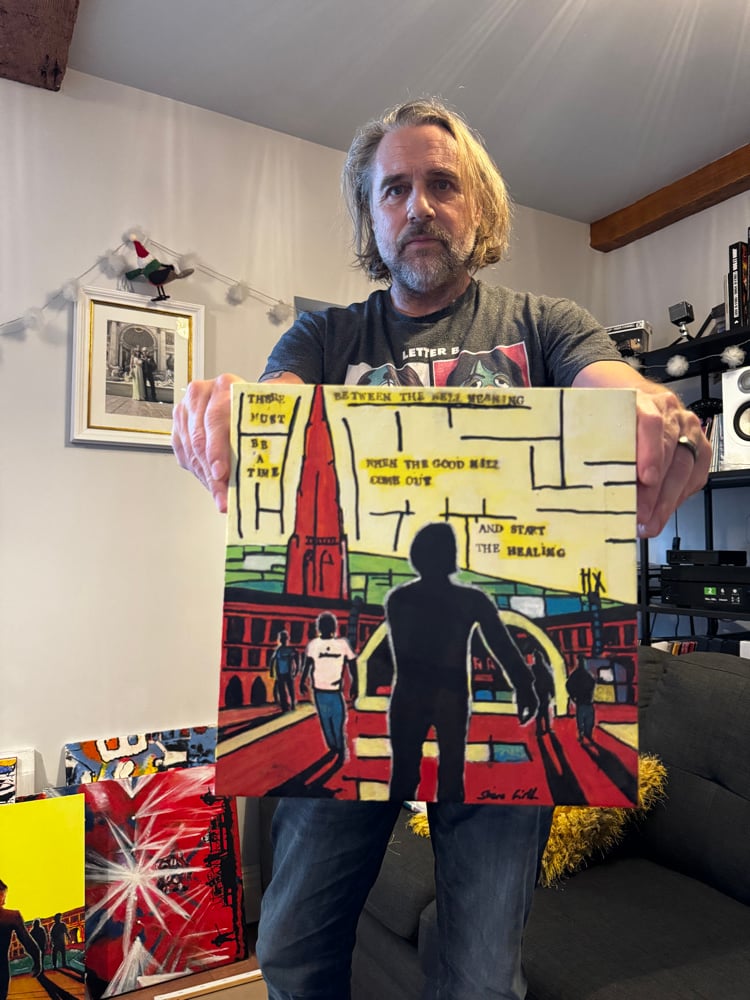 TGWO Lyrics Canvas Board