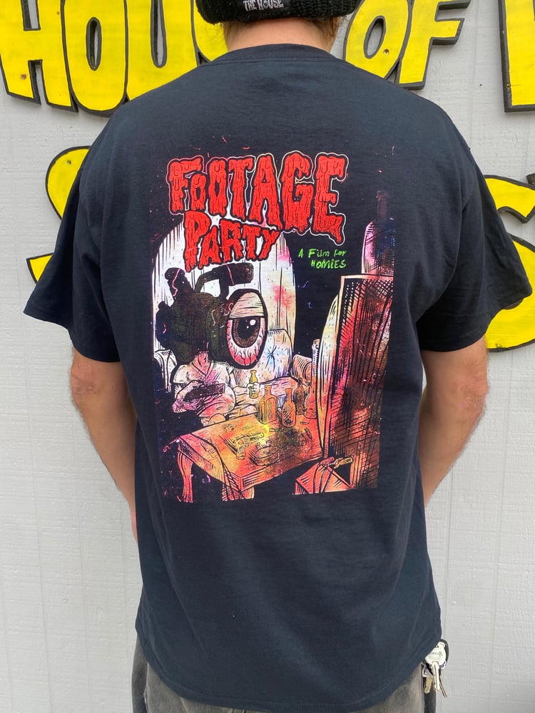 Image of Footage Party 10 year T-shirt 