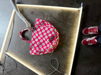 Image 3 of Pink Dots- Basket Bag