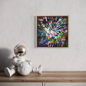 Image of Bloom V - 30x30cm FRAMED