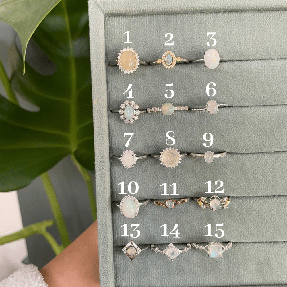 leah’s favourite crystal rings!