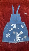 flower power overall skirt