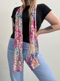 Image 2 of 00s floral summer scarf 