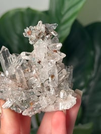 Image 2 of SELF STANDING PINK COLOMBIAN QUARTZ WITH CHLORITE B