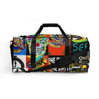 Image 2 of Funk Art Collage Men's Duffle Bag