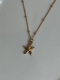 Image 2 of Gold Starfish Necklace