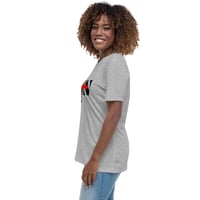 Image 3 of Women's Lion Mentality(black logo) Relaxed T-Shirt