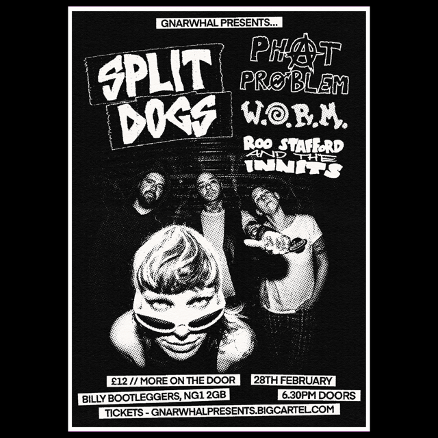 Split Dogs / Phat Problem / W.O.R.M. / Roo Stafford & The Innits @ Billy’s 